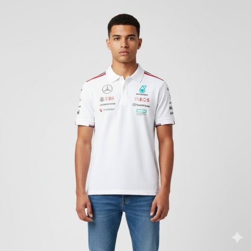 2024 Mercedes Galléros póló fehér