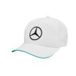 2024 Mercedes csapat baseball sapka fehér