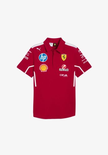 Scuderia Ferrari 2025 Csapat Galléros póló