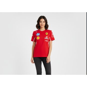 Scuderia Ferrari 2025 Csapat Női Környakú póló