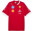 Scuderia Ferrari 2025 Drivers Környakú póló