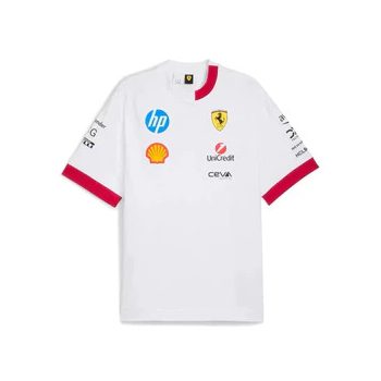 Scuderia Ferrari 2025 Drivers Környakú póló