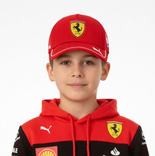 Scuderia Ferrari 2025 Csapat Sapka Gyerek Méret