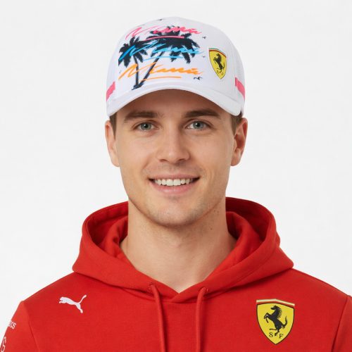 Scuderia Ferrari 2025 Miami Baseball sapka