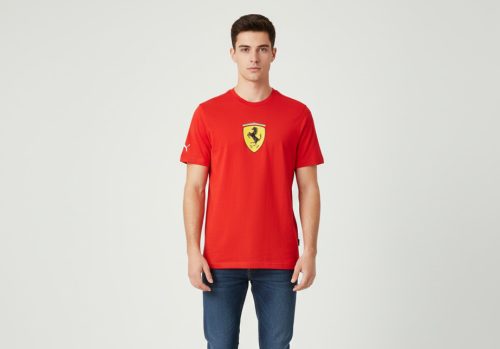 Scuderia Ferrari 2025 Környakú Póló