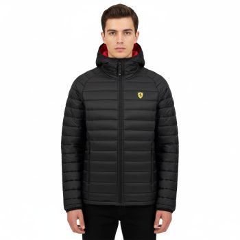 Scuderia Ferrari Padded Dzseki Fekete