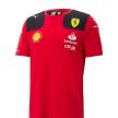 2023 Scuderia Ferrari Környakú Csapat Póló