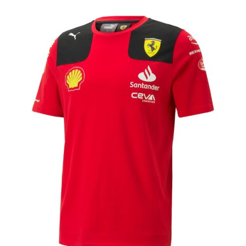 2023 Scuderia Ferrari Környakú Póló Sainz