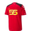 2023 Scuderia Ferrari Környakú Póló Sainz