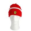 Scuderia Ferrari Téli Sapka Piros