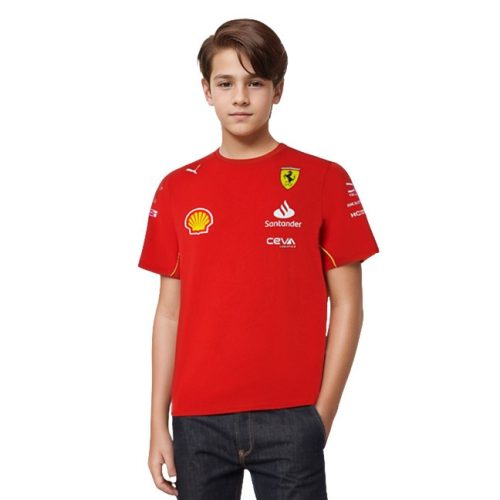 Scuderia Ferrari 2024 Csapat Póló Gyerek