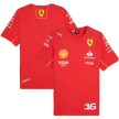 Scuderia Ferrari 2024 Leclerc környakú póló