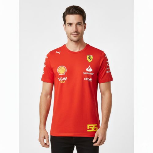 Scuderia Ferrari 2024 Sainz környakú póló