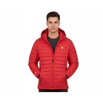 Scuderia Ferrari Padded Dzseki Piros