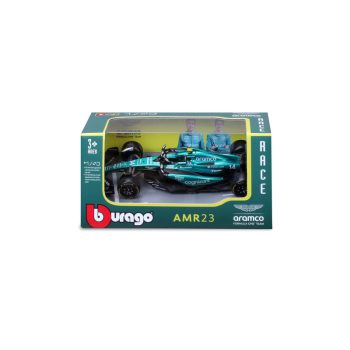   Bburago 1 /43 F1 versenyautó - Aston Martin AMR23 (#14) Fernando Alonso