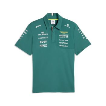 Aston Martin 2026 Csapat galléros póló