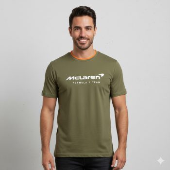 McLaren Core Essentials környakú póló