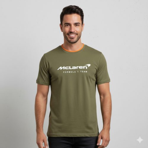 McLaren Core Essentials környakú póló