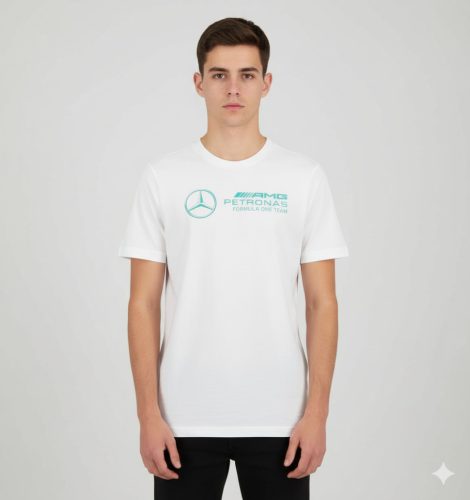 Mercedes Logo környakú póló