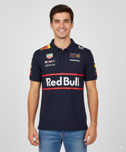 Red Bull 2025 Csapat galléros póló