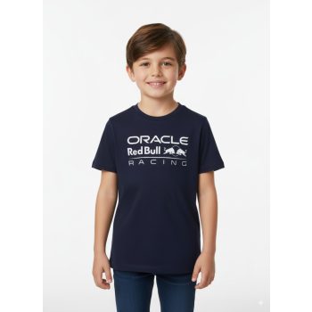 Red Bull Racing logó környakú póló, gyerek