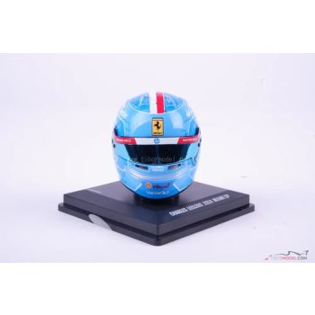   Scuderia Ferrari Charles Leclerc 2024 Miami Nagydíj mini sisak, 1:5