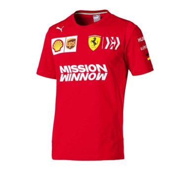 Scuderia Ferrari 2019 Sebastian Vettel környakú póló