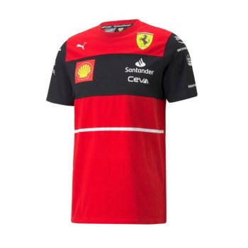 Scuderia Ferrari 2022 Lecrelc Környakú póló