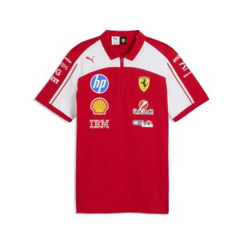 Scuderia Ferrari 2026 Csapat galléros póló